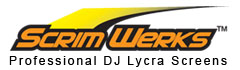 Scrimwerks - Professional DJ Lycra Screens